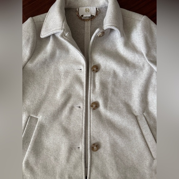 Revolve house of Harlow 1960 Stylish Gray Button-Up Jacket - Picture 2 of 4